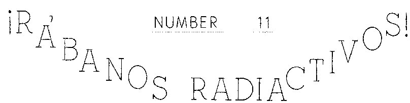 Rábanos Radiactivos number 11