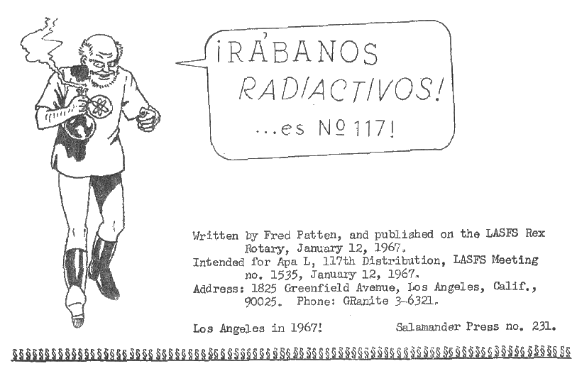 Rabanos Radiactivos 117