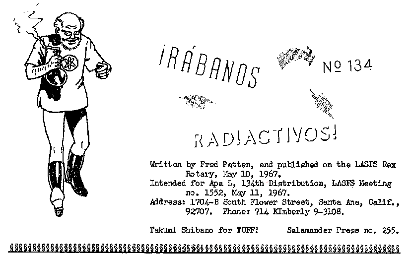 Rabanos Radiactivos 134