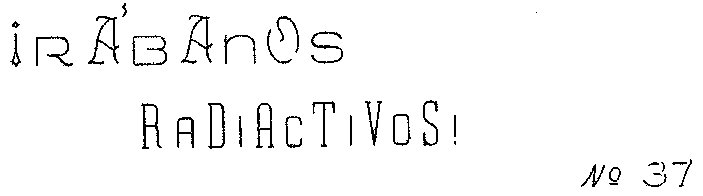 Rábanos Radiactivos number 37