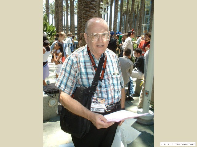 Fred at the 2003 Anime Expo.
