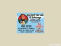 Fred's Shel Dorf Fan Club membership badge given Jan 23, 2011.